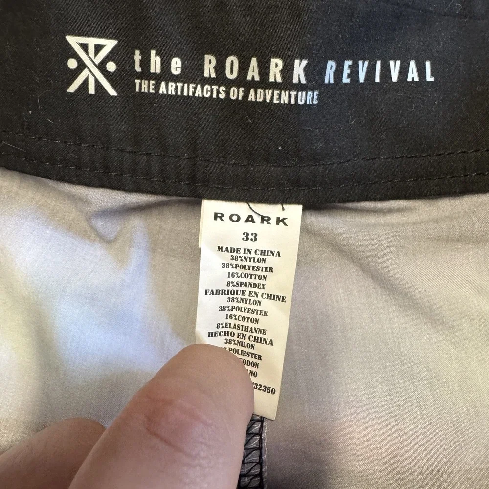 Roark Revival Board Shorts Mens 33 Colorblock Stripoli‎ Beach Outdoors